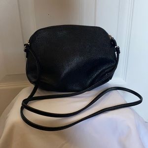 Black Faux Leather H+M Bag - Small